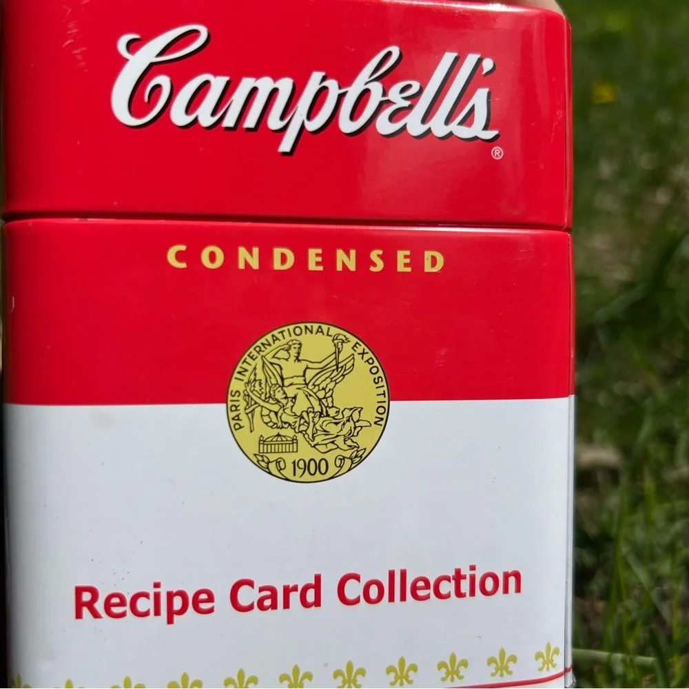 Campbell’s Recipe Card Tin With Recipes | Complete Collection | 2007